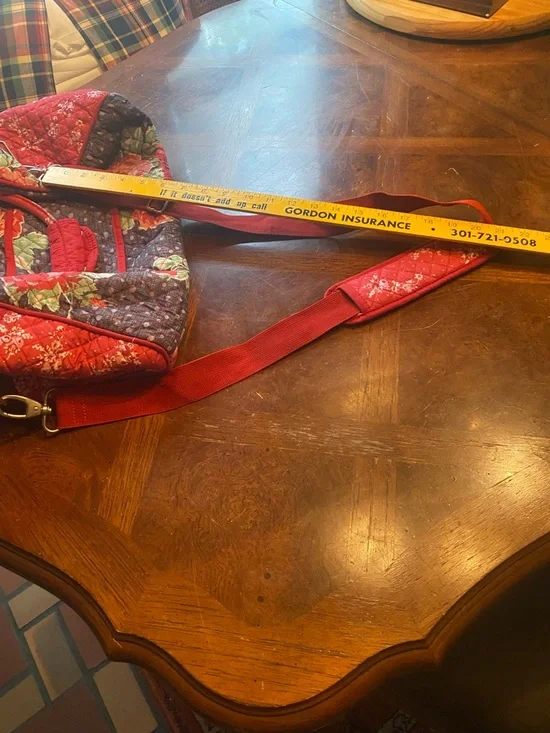 Pioneer Woman Sweet Romance Quilted Duffel Bag - Picture 8 of 10